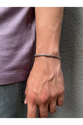 دستبند استیل (فولاد) زنانه استیل (فولاد) h&b design jewel - کد 845340943