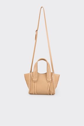 کیف پورتفوی و کلاچ بژ زنانه پلی اورتان Elle - کد 817767386