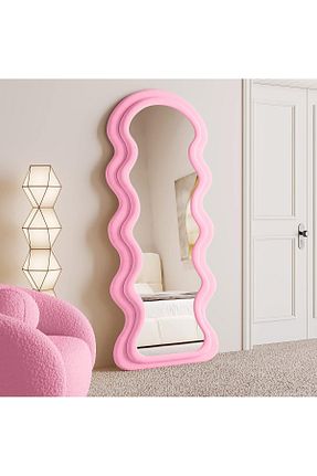 آینه صورتی چوب AYDEMİR HOME - کد 818797633