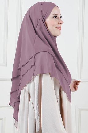 شال صورتی زنانه شیفون Ns nowascarf - کد 813854818