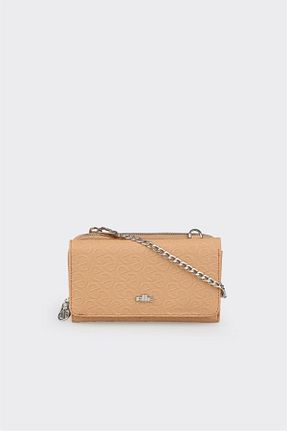 کیف دوشی بژ زنانه پلی اورتان Elle - کد 819502580