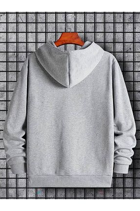 سوئیشرت طوسی زنانه چاپی Hunors Sportswear & Company - کد 845444726