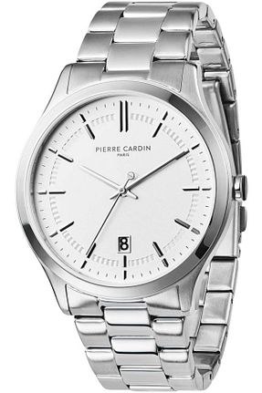 ساعت مچی زرشکی مردانه 41-45 میلی متر Pierre Cardin - کد 845514991