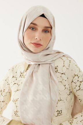 شال بژ زنانه MİRSOY SCARF - کد 845517001