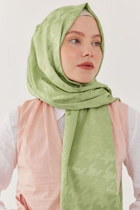 شال سبز زنانه MİRSOY SCARF - کد 845519906