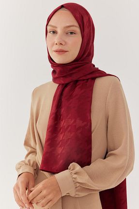 شال زرشکی زنانه MİRSOY SCARF - کد 845534683