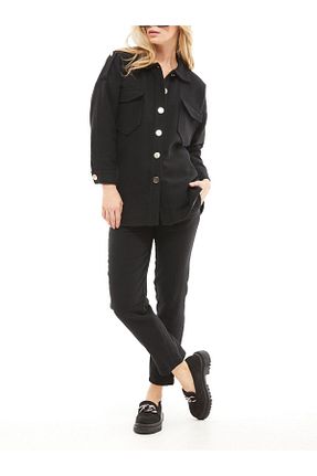 ست بالاتنه و پائین تنه مشکی مردانه جین KLASSSTORE - کد 786750163
