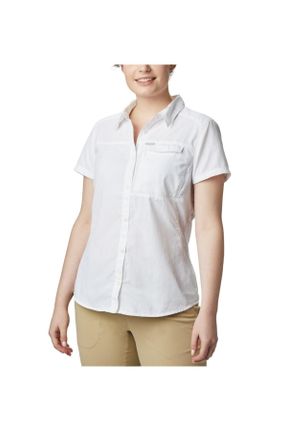 پیراهن سفید زنانه رگولار کد 153446097