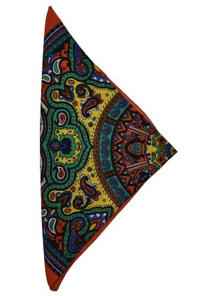 کش سر نارنجی زنانه %100 پنبه YELPAZE DÜNYASI - کد 820532786