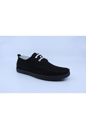 کفش کژوال مشکی مردانه چرم خالص Papuccu - کد 845549838