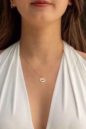 گردنبند طلا زرد زنانه 14 عیار Cenova Jewelry - کد 845562126