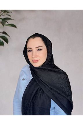 شال مشکی زنانه ویسکون کد 811095194