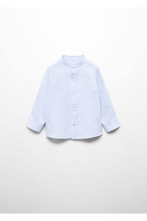 پیراهن آبی بچه گانه رگولار MANGO Baby - کد 822181553