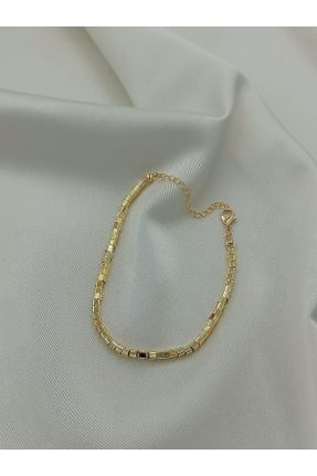 خلخال جواهری طلائی زنانه فولاد ( استیل ) کد 824789244