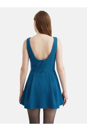 لباس آبی زنانه بافتنی رگولار کد 341173371