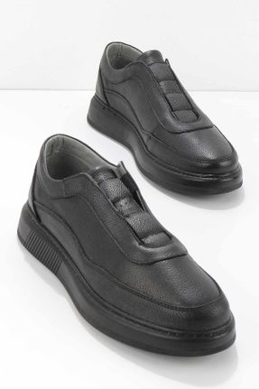 کفش کژوال مشکی مردانه پاشنه کوتاه ( 4 - 1 cm ) پاشنه ساده کد 311739352
