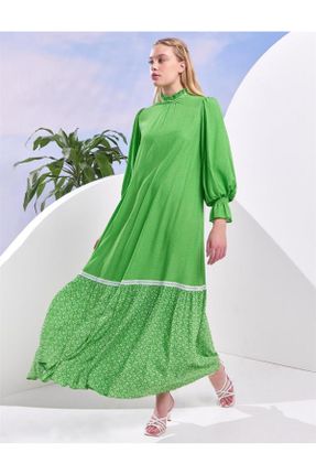 لباس سبز زنانه رگولار بافتنی کد 769735284