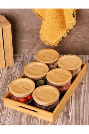 سرویس قهوه خوری قهوه ای 6 نفره Bambum - کد 765415134