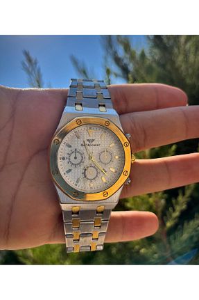 ساعت مچی طلائی مردانه 46 میلی متر Goldpower - کد 845337975