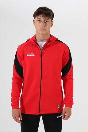 ست کرمکن اسپرت قرمز مردانه پنبه ای Diadora - کد 800039126