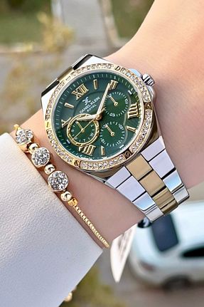 ساعت مچی طلائی زنانه 31-35 میلی متر Daniel Klein - کد 845373330