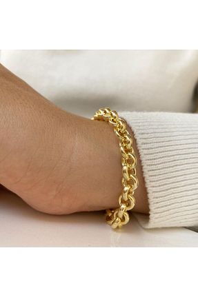 دستبند نقره زرد زنانه 925 عیار simurg jewellery - کد 845383387
