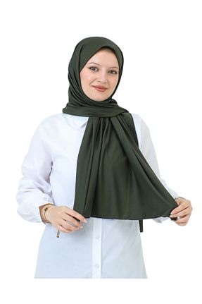 شال خاکی زنانه پلی استر Modish Group - کد 845414595