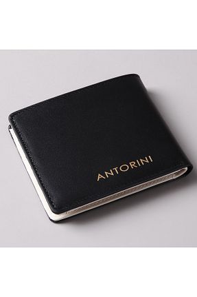 کیف پول مشکی مردانه ابعاد کوچک ANTORINI - کد 815866894