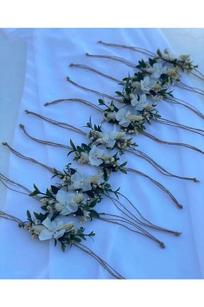 عقد و عروسی و حنابندان سفید linabukett - کد 346841730