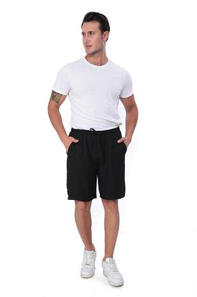 شلوارک و برمودا مشکی زنانه فاق بلند SAUNA SUIT - کد 845426011