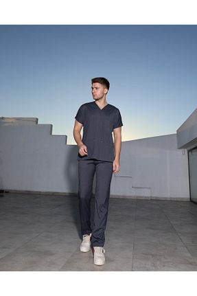 لباس ایمنی کار طوسی EGEUNIFORM - کد 463502951