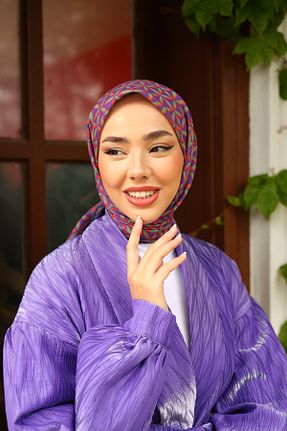 روسری سبز پنبه ای Silk Home - کد 845429180