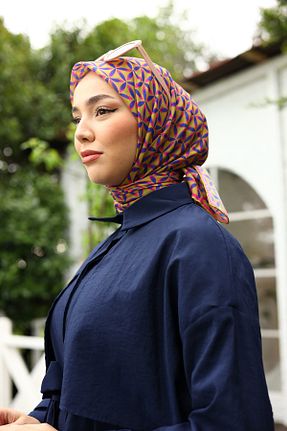 روسری سبز پنبه ای Silk Home - کد 845427660