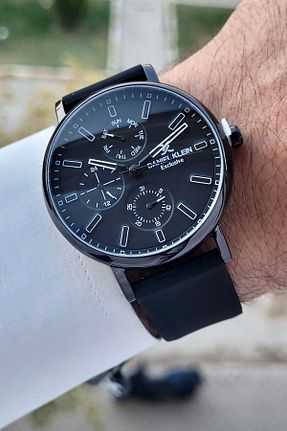ساعت مچی مشکی مردانه 42 میلی متر Daniel Klein - کد 845372350