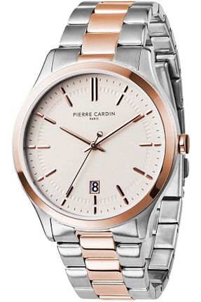 ساعت مچی زرشکی مردانه 41-45 میلی متر Pierre Cardin - کد 845515197