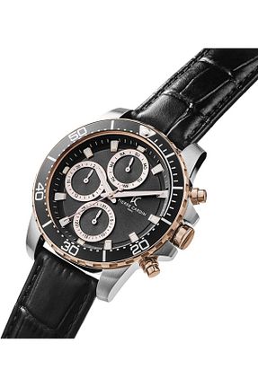 ساعت مچی زرشکی مردانه 41-45 میلی متر Pierre Cardin - کد 845514397