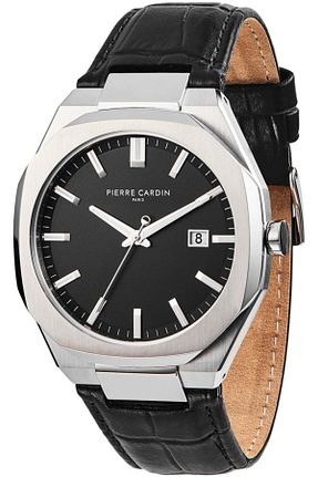 ساعت مچی زرشکی مردانه 41-45 میلی متر Pierre Cardin - کد 845514913