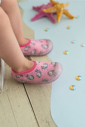 کفش ساحلی صورتی بچه گانه پارچه ای First Step - کد 282493746