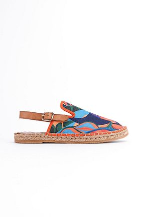 صندل رنگی زنانه پاشنه تخت SHOEMARK - کد 832656278