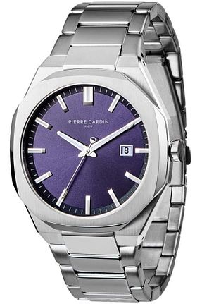 ساعت مچی زرشکی مردانه 41-45 میلی متر Pierre Cardin - کد 845514955
