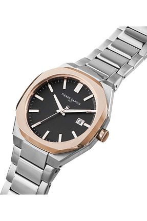 ساعت مچی زرشکی مردانه 41-45 میلی متر Pierre Cardin - کد 845515033