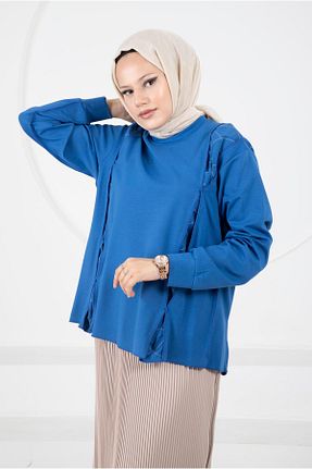 تونیک حجاب سرمه ای زنانه بافتنی Genel Markalar - کد 845524259