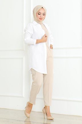 شلوار حجاب طوسی زنانه بافتنی Genel Markalar - کد 845520151
