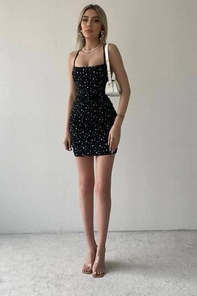 لباس مشکی زنانه بافتنی WOMAN VISION - کد 845526550