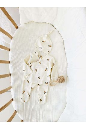 ست نوزادی بژ بچه گانه NUNU BABY - کد 845530205