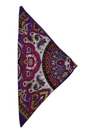 کش سر بنفش زنانه %100 پنبه YELPAZE DÜNYASI - کد 820532182