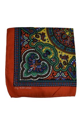 کش سر نارنجی زنانه %100 پنبه YELPAZE DÜNYASI - کد 820532786