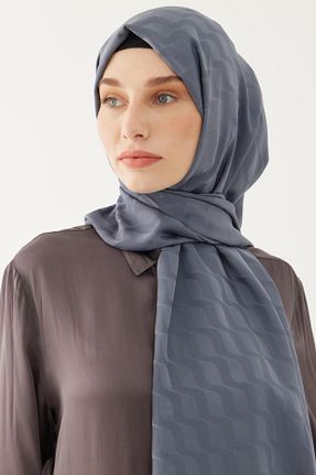 شال طوسی زنانه پنبه پلی استر MİRSOY SCARF - کد 845546158