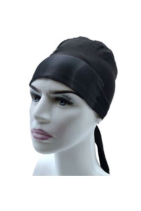 کلاه شنای حجاب مشکی زنانه PAKER GİYİM - کد 315340927