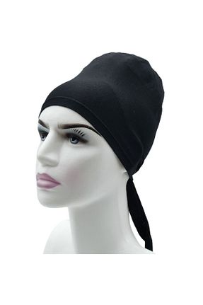 کلاه شنای حجاب مشکی زنانه PAKER GİYİM - کد 315341938